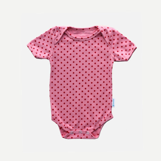 Bodysuit - Light Pink Polkadot
