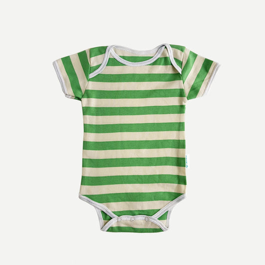 Bodysuit - Green Stripes