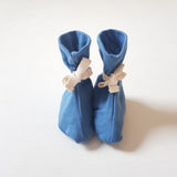 Booties - Steel Blue