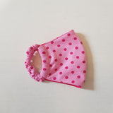 Mask Kids - Pink Polkadot