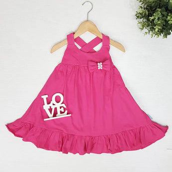 Zoey Dress - Raspberry